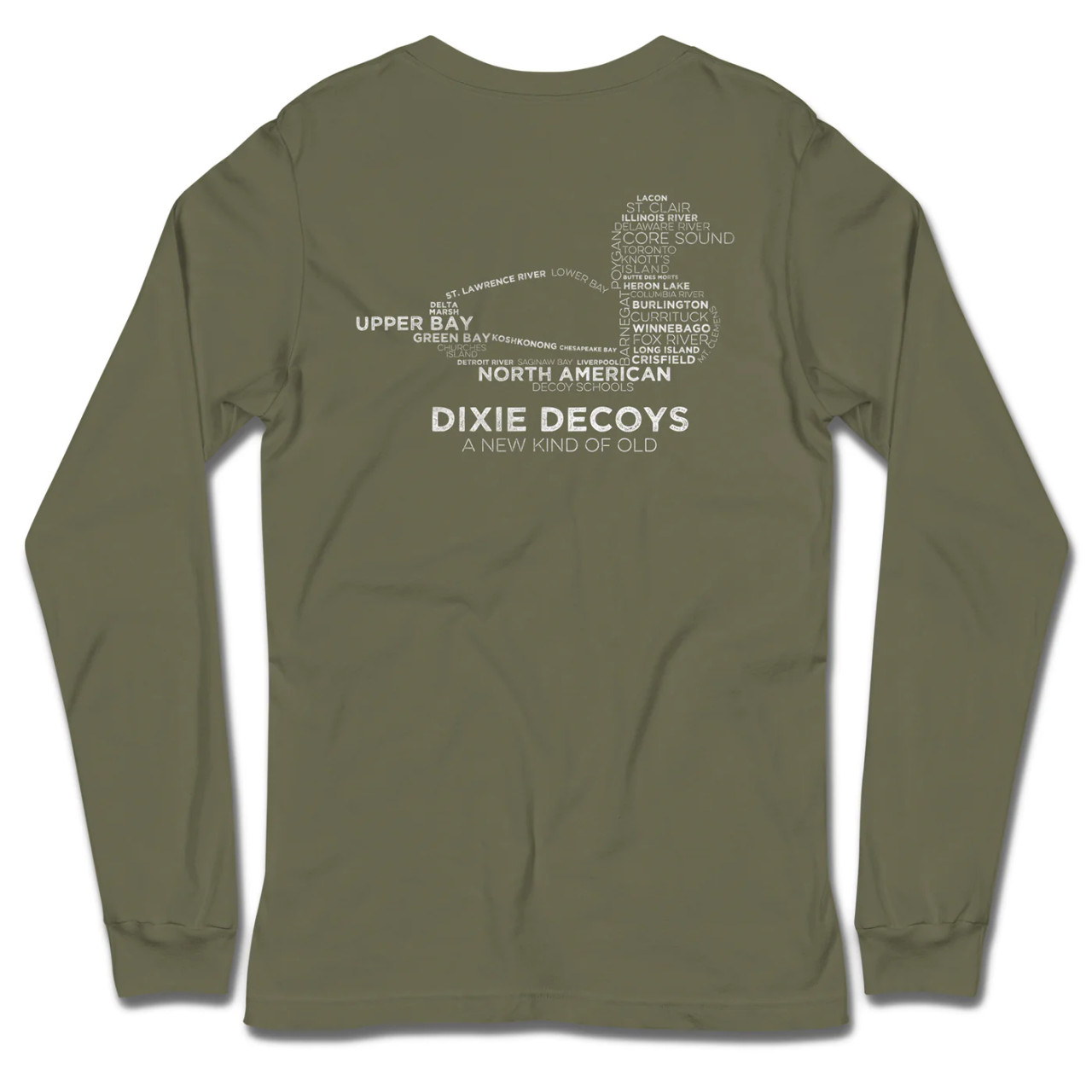 Dixie Decoy Decoy Schools Long Sleeve T-Shirt