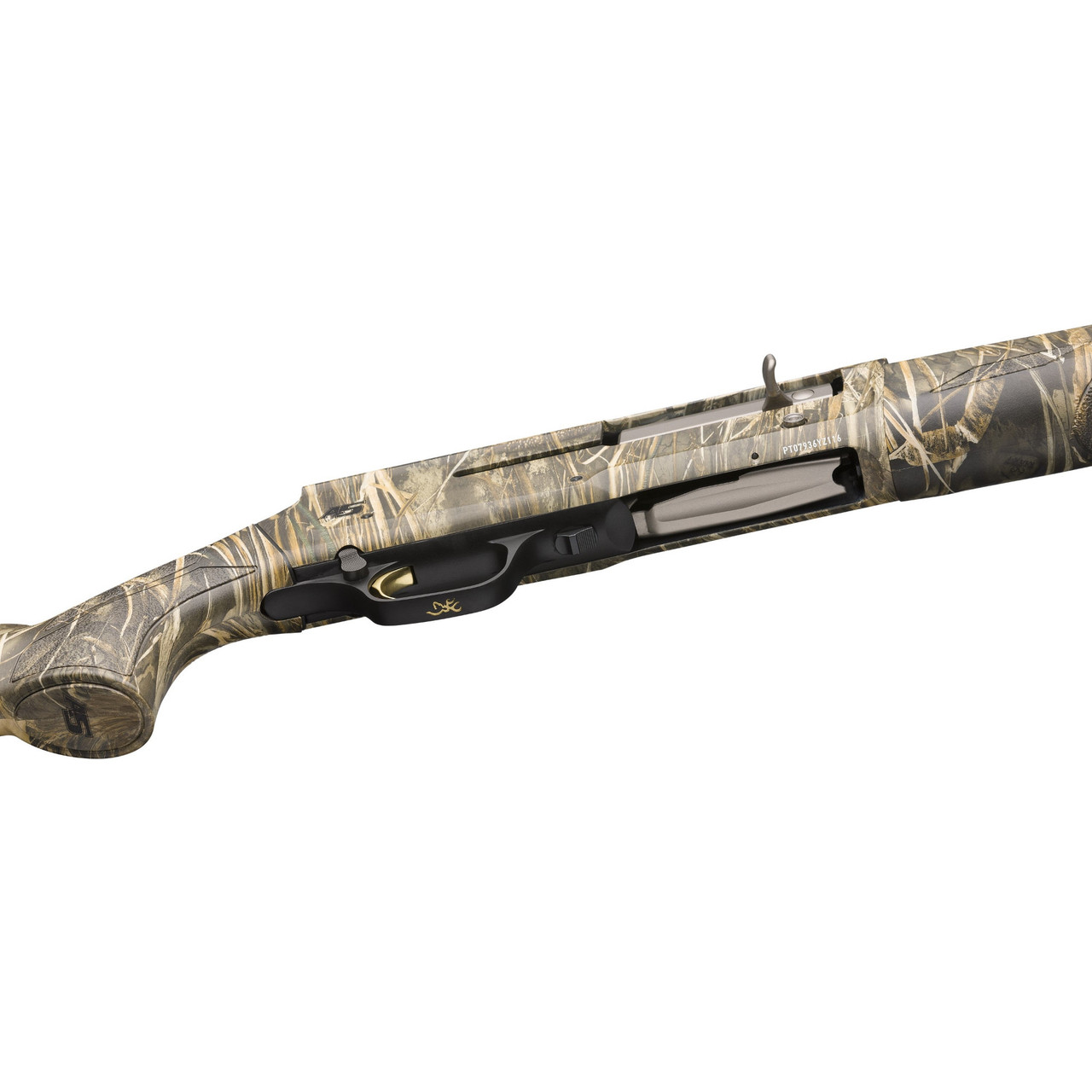 Browning Realtree MAX-7 Hundeleine – 1,8 M Lang, 2,5 Cm Breit, Camouflage-Design, Mit Reflektierenden Nähten