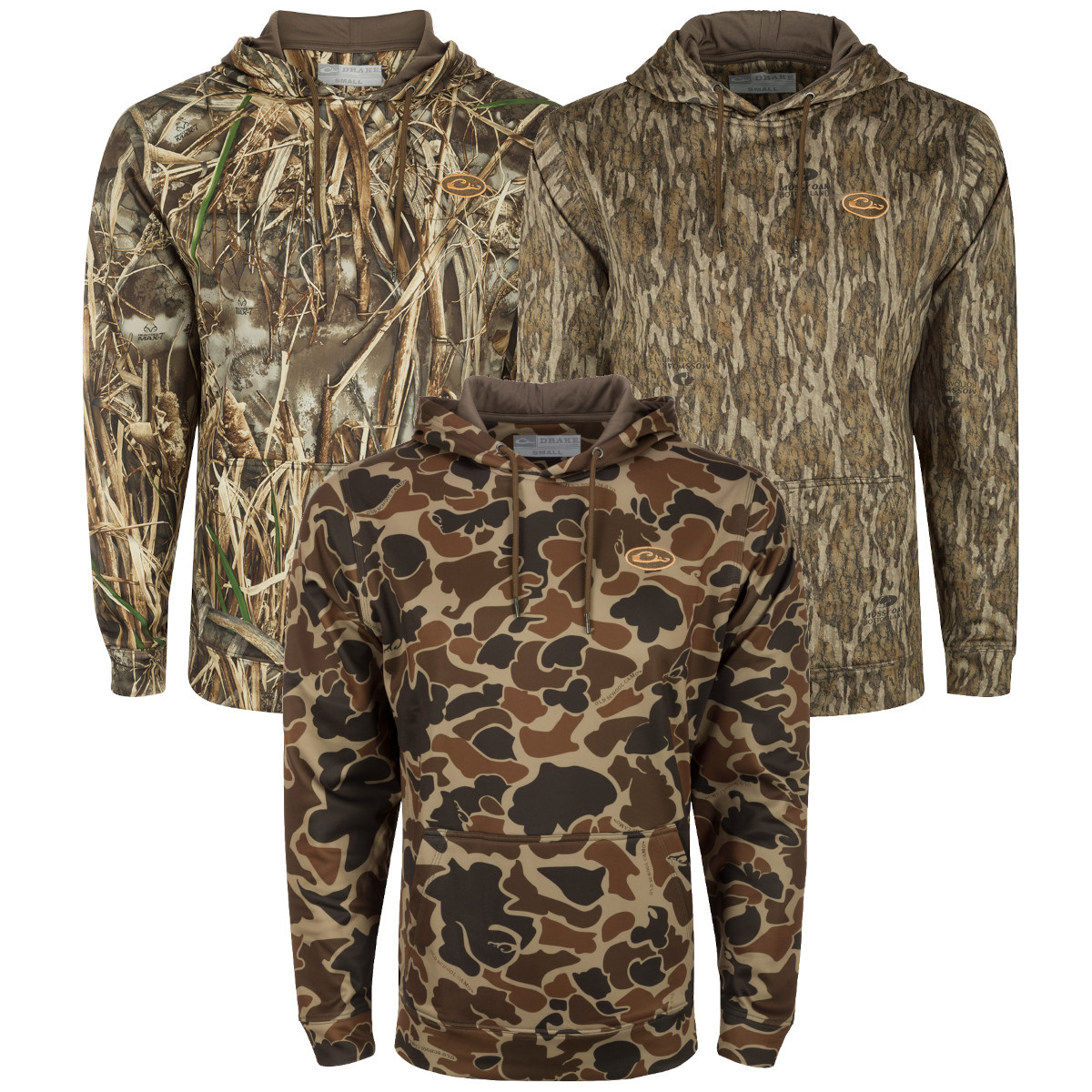 Drake Waterfowl Women's MST Performance Camo Hoodie