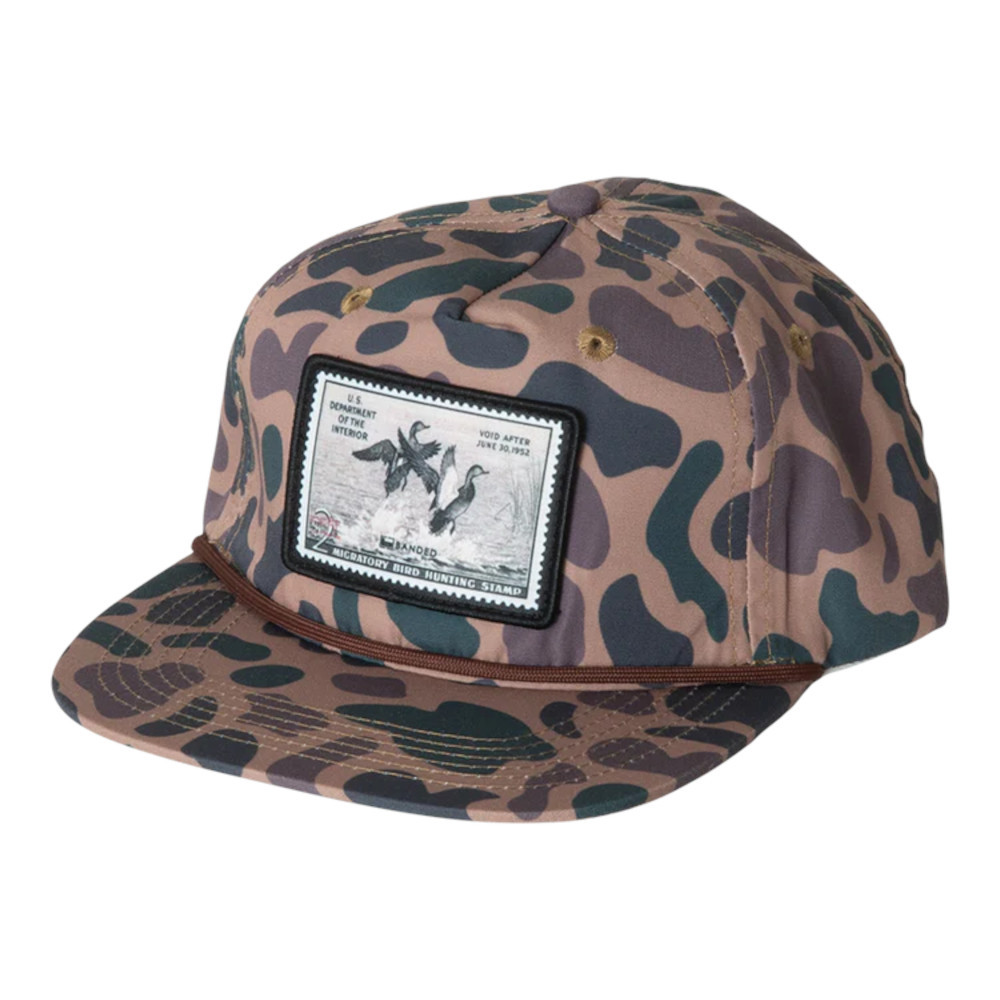 Banded Waterfowl Old's Cool Duck Stamp Goat Rope Cap - Lost Hat Co.