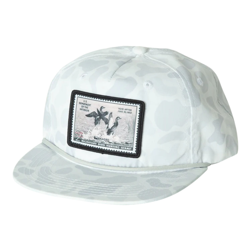 Banded Waterfowl Old's Cool Duck Stamp Goat Rope Cap - Lost Hat Co.