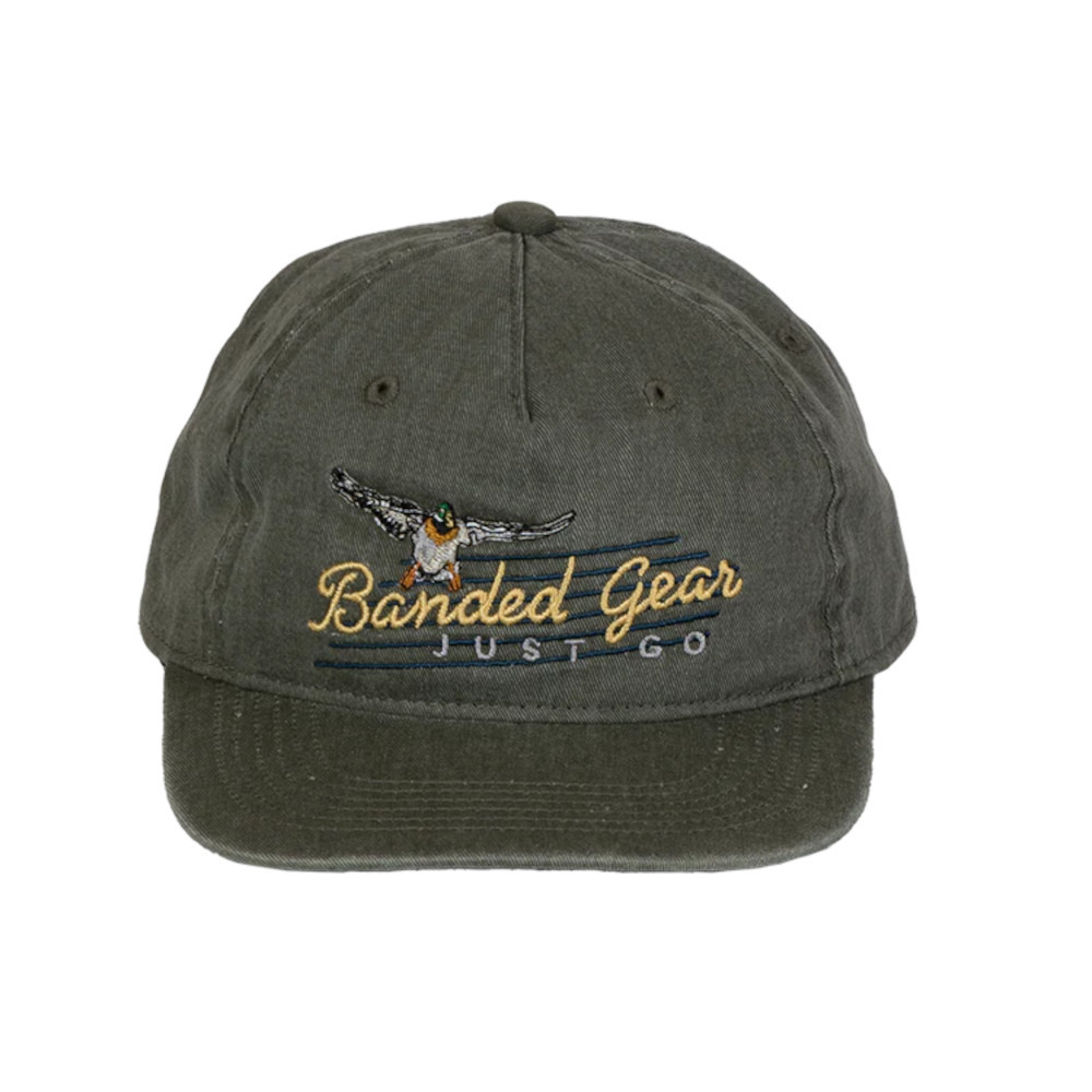 Banded Waterfowl Gear Washed Logo Cap