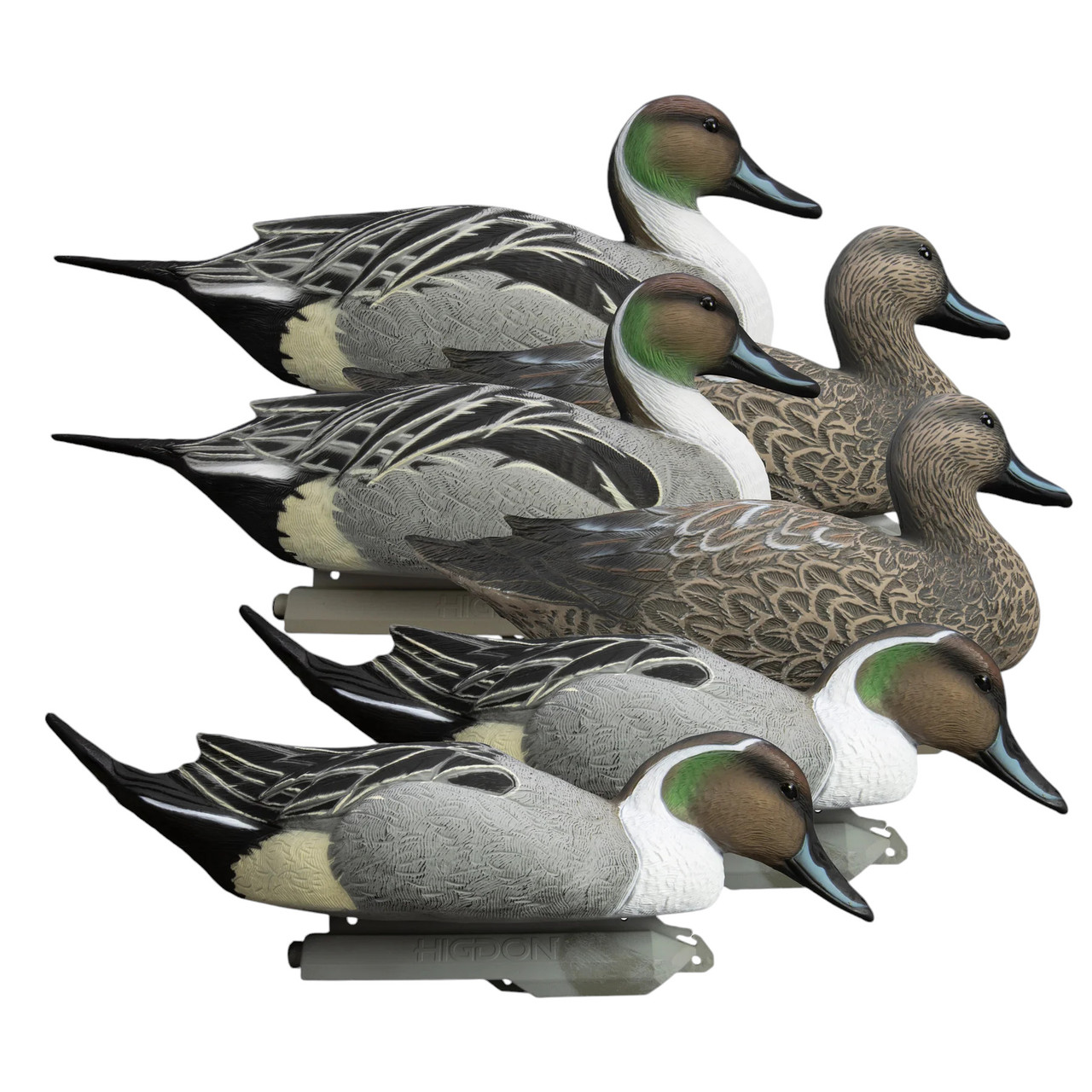 Higdon Battleship Pintail Duck Decoys 6-Pack