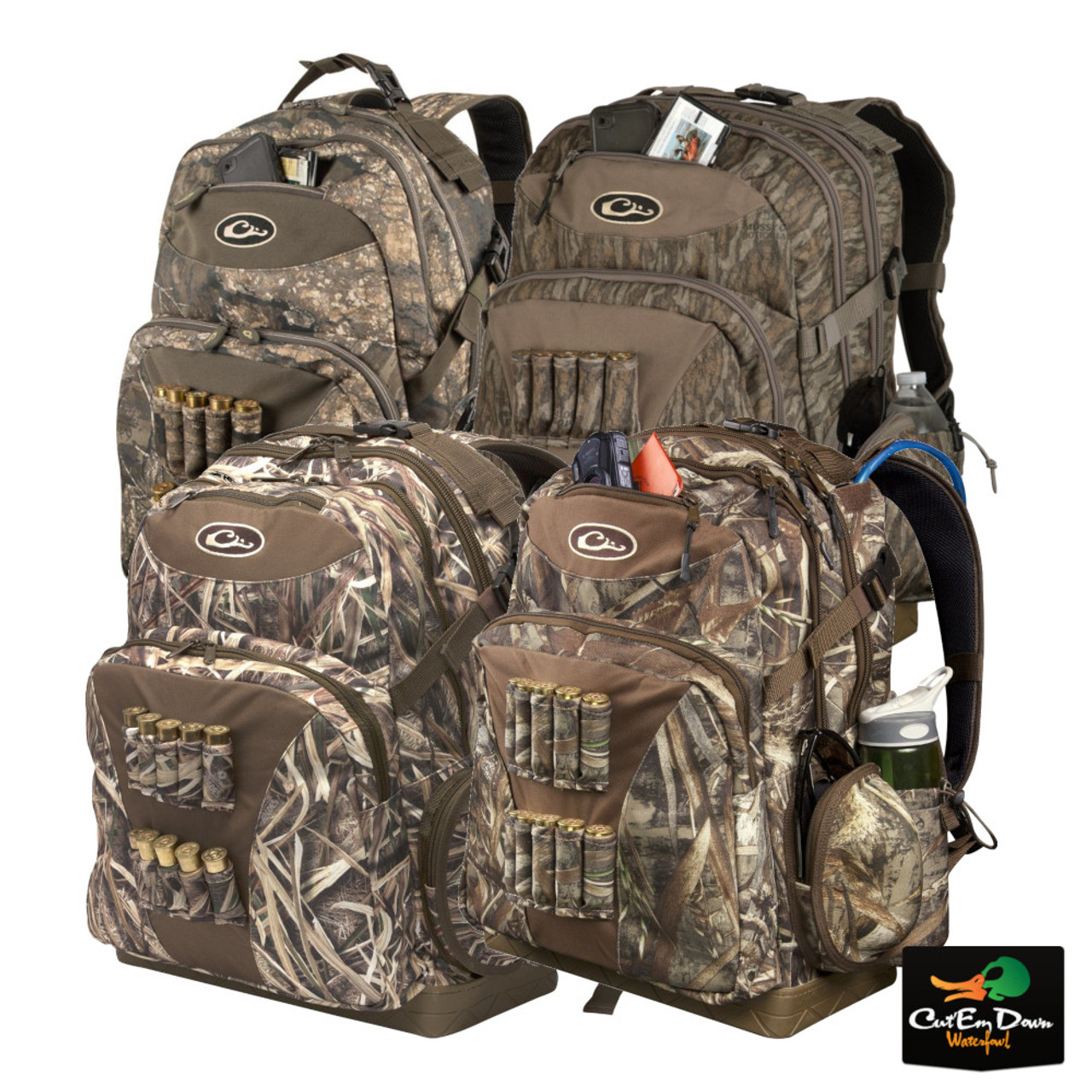 DRAKE WATERFOWL SWAMP SOLE HARD BOTTOM BACK PACK