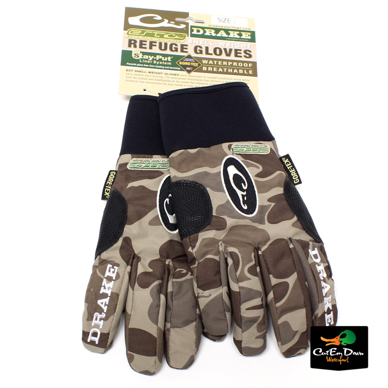 Drake Waterfowl EST Gore-Tex Refuge Gloves