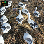 NEW WHITE ROCK DECOY COMPANY SNOW GOOSE WIND SOCK BLIND DOOR DECOYS 3 PACK