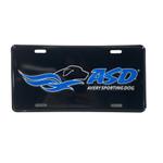 ASD Aluminum License Plate