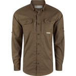Drake Waterfowl Wingshooter's Trey Dobby Button-Down Long Sleeve Shirt