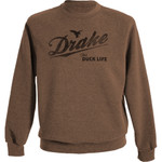 Drake Waterfowl The Drake Life Graphic Crew Sweatshirt