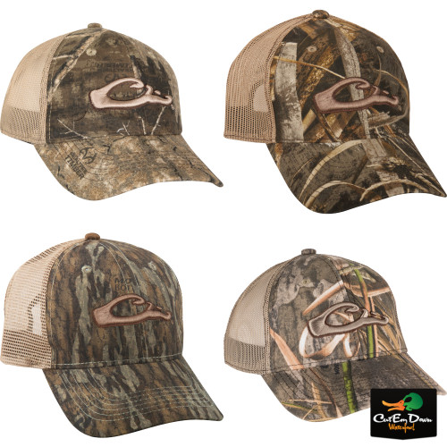 Drake Waterfowl Flat Bill Camo Hat