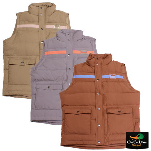 Banded Vintage Down Vest