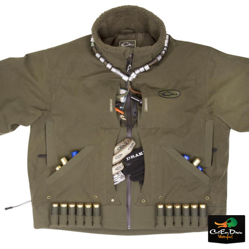 drake guardian elite flooded timber jacket