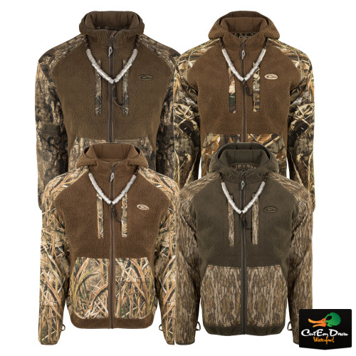 drake waterfowl jacket with hood