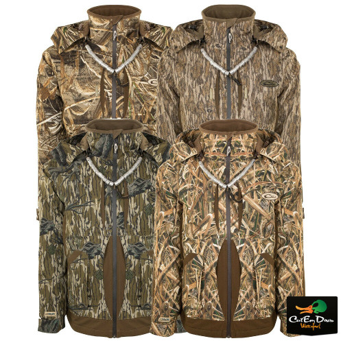 drake guardian elite flooded timber jacket