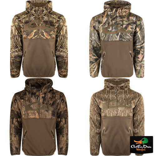 drake camouflage pullover