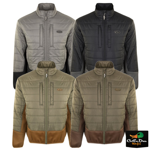 Drake Waterfowl Two-Tone Synthetic Down Pack Jacket