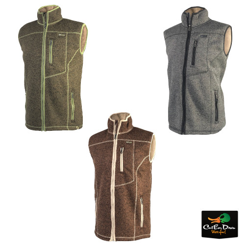 Banded Lined Heather Vest