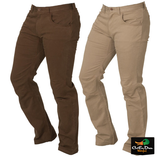 Banded Twill Garment Dyed Pants