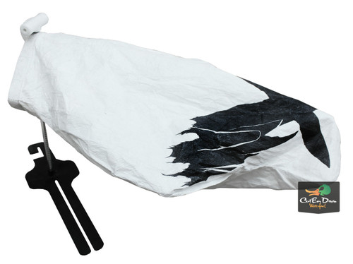 NEW WHITE ROCK DECOY COMPANY SNOW GOOSE WIND SOCK BLIND DOOR DECOYS 3 PACK