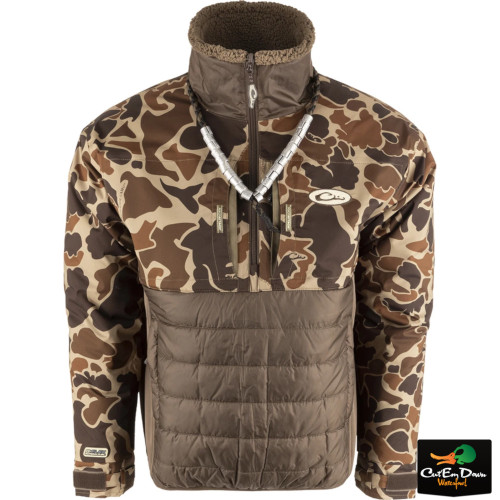 drake camouflage pullover