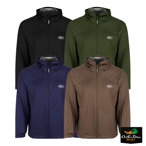 DRAKE WATERFOWL TEMPEST ULTRALIGHT PACKABLE RAIN JACKET