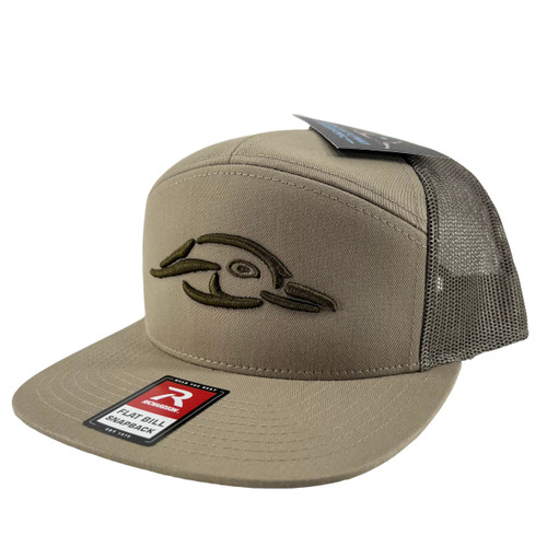 AFW 7 Panel Dark Loden/Loden Mesh Back