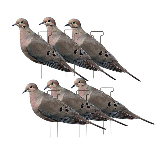 GHG Pro Grade Dove Silo Decoys w/ Stakes
