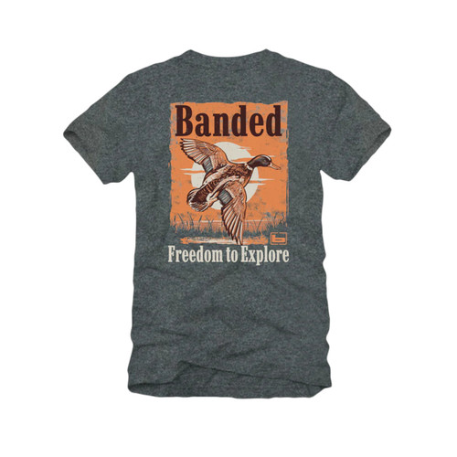 Banded Flying Mallard Short Sleeve T-Shirt