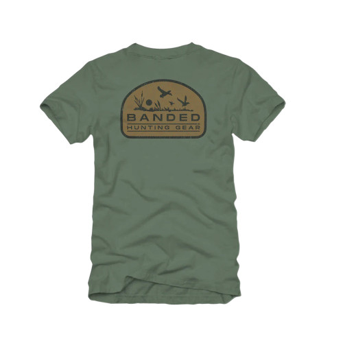Banded Simple Shot Short Sleeve T-Shirt