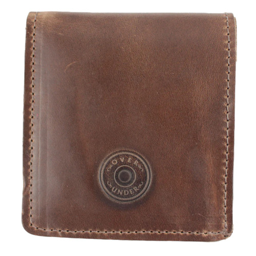 Over Under Slim Horween Bifold Wallet W/O Shot Shell