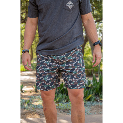 Burlebo Everyday Shorts Throwback Camo