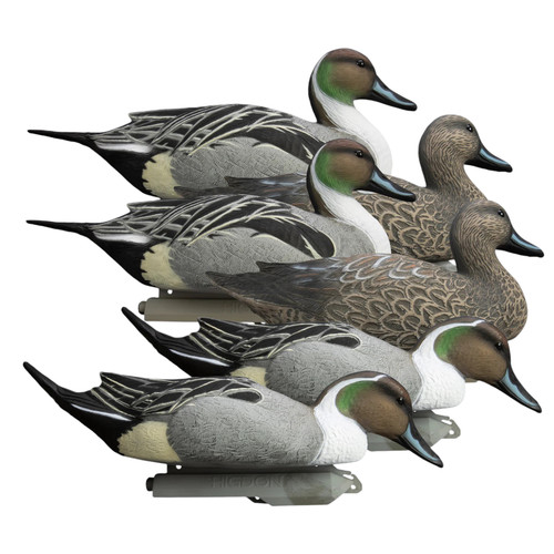 Higdon Battleship Pintail Duck Decoys 6-Pack