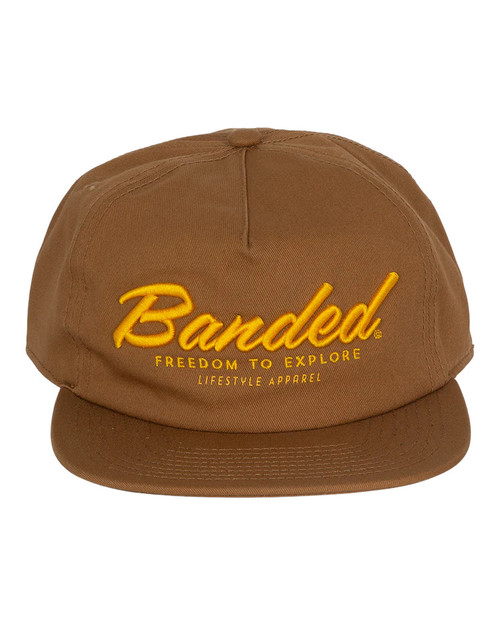 Banded Flare Cap - Front