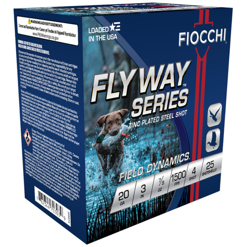 Fiocchi Flyway Steel 20GA 3" 7/8oz