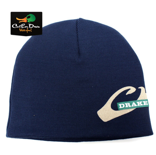 Drake Waterfowl Side Logo Knit Beanie