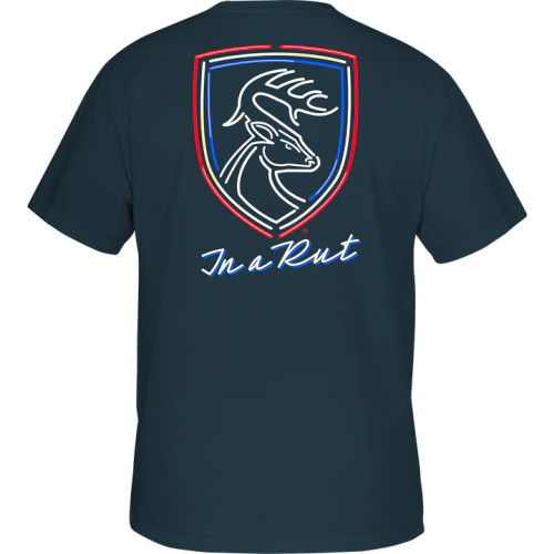Drake Waterfowl Non-Typical Americana Neon Rut T-Shirt