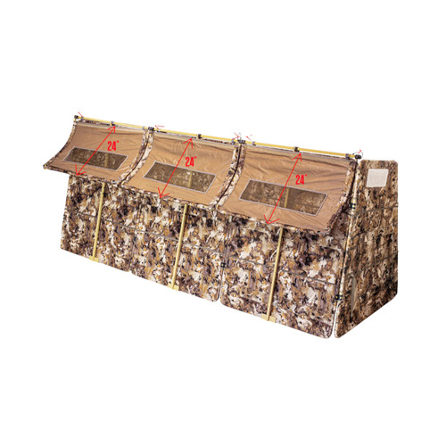 Rig'em Right Panel Blind Flip-Top Lid