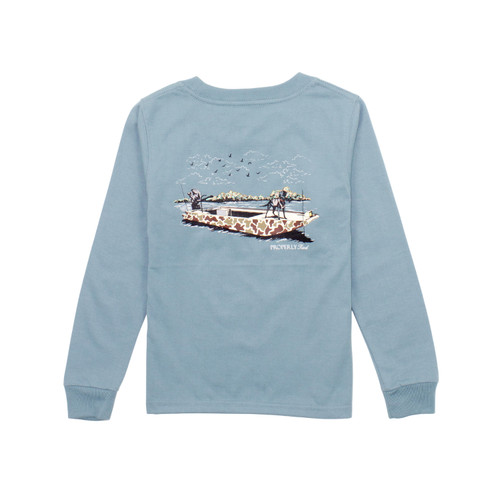  Properly Tied Boys Boat Ride Long Sleeve T Shirt