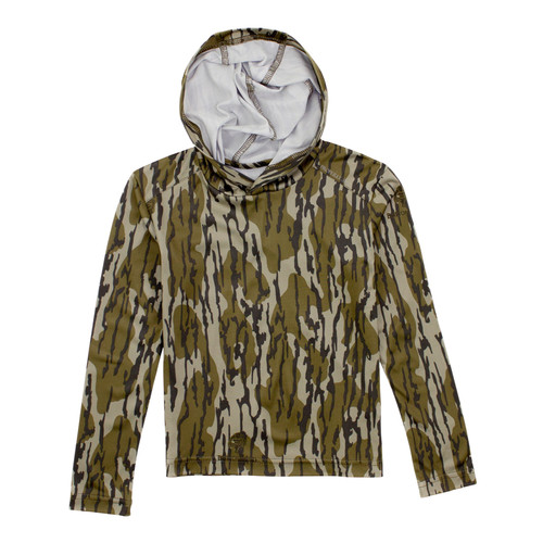  Properly Tied Boys Ravine Hoodie Mossy Oak Original Bottomland
