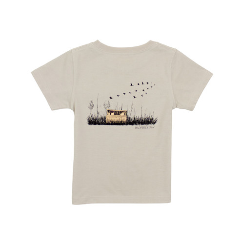 Properly Tied Boys Duck Blind Short Sleeve Linen
