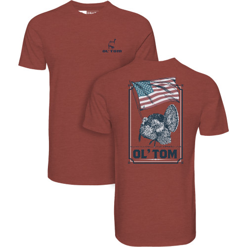 Ol'Tom Men's Americana Short Sleeve T-Shirt