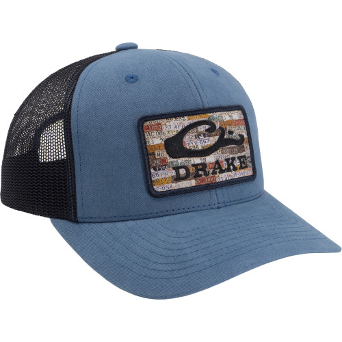 Drake Waterfowl License Plate Mesh Back Cap