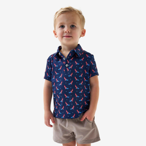 Burlebo Youth Performance Polo USA Eagle