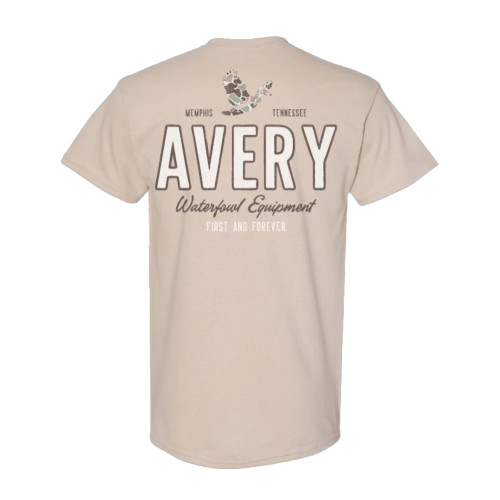 Banded Avery Duck Camo Short Sleeve Tee– Midweight Cotton Waterfowl T-Shirt