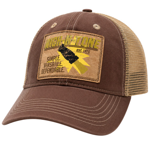 RNT Rich-N-Tone SVD Logo Paper Patch Hat Mesh Back Trucker Cap Duck Goose Calls 