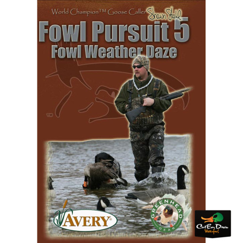 Fowl Pursuit 5 Fowl Weather Daze Shawn Stahl Duck Goose Hunting Video DVD  