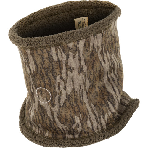 Drake Waterfowl Sherpa Lined Silencer Neck Gaiter - Mossy oak Bottomland