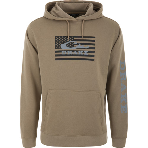 Drake Waterfowl Cotton Logo Work Hoodie