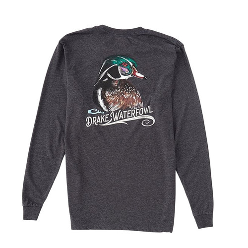 Drake Waterfowl Bust Woodies Long Sleeve T-Shirt