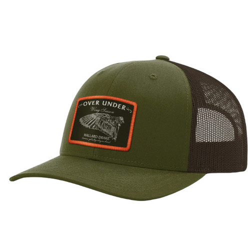 Over Under Wing Season Mesh Back Hat Loden